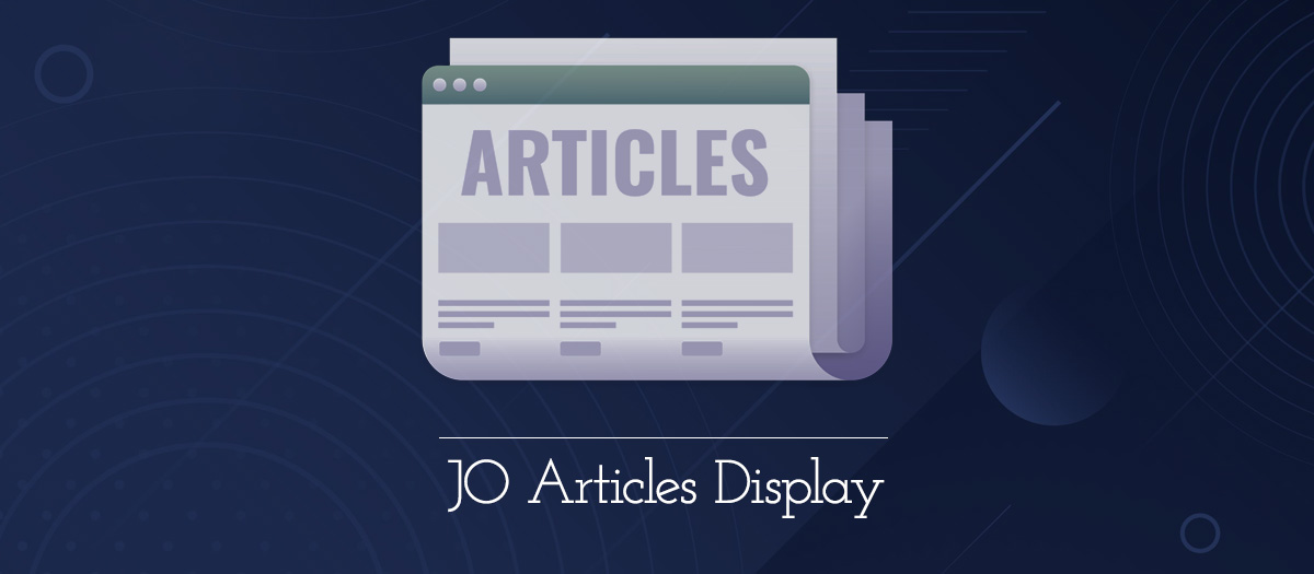 JO Articles Display